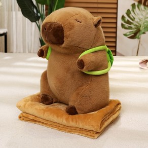 카피바라 거북이 인형 봉제인형 30cm, 1개