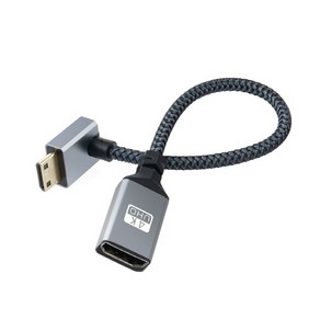 Coms HDMI to Mini HDMI 변환 케이블 꺾임형 IH691