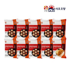 사조오양 김치 포자만두 180g X 10팩, 10개