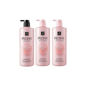 미쟝센 로얄젤리 단백질 트리트먼트1000ml 3개, 미쟝센 피오니향 샴푸 1000ML 2개+트리트먼트 10, 1L