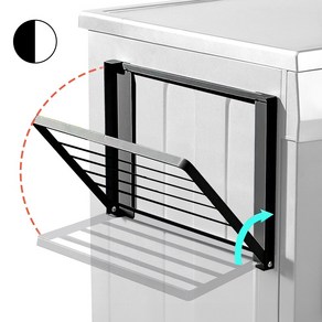 리브모어 마그네틱 무타공 접이식 빨래 건조대
