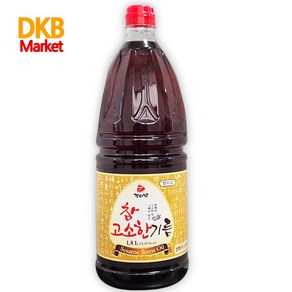 도깨비마켓 [DBK] 김이박 참고소한 기름 박스 1.8L x 10개 (1박스) 향미유, 1박스