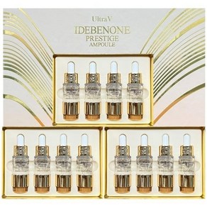 기타 [울트라브이] 울트라브이 이데베논 프레스티지 앰플 (10ml X 4병) 3박스 HIS, 12개