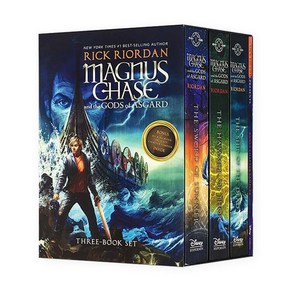 [영어원서] Magnus Chase and the Gods of Asgad 01-3 Books Boxed Set Papeback 3종