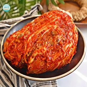 아삭한 생포기김치10kg / HACCP 인증 / 종이박스포장