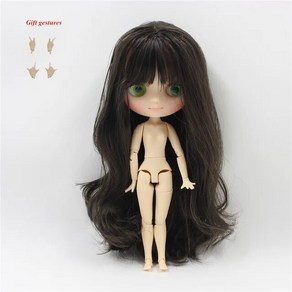 관절인형옷 미디 1/8 블라이스 누드 인형 매트 페이스 시리즈 조인트 바디 20cm DIY 장난감 제스처 선물, [01] 싱글 사이즈, [04] like the pictue, 1개