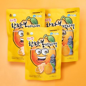 제주 한라봉 캬라멜, 180g, 3개