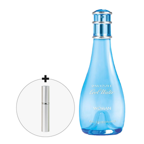 다비도프 쿨 워터 우먼 오드뚜왈렛 100ml+향수케이스 세트, 100ml, 1개