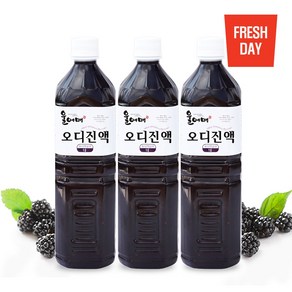 울어매 고창 명품 오디즙 진액, 1L, 3개