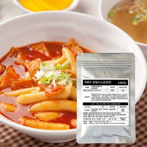 사부의소스 순한맛 떡볶이 소스 분말 가루, 1개, 100g