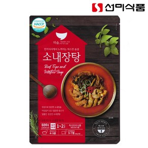 선미식품 소내장탕 600g 3+1, 4개