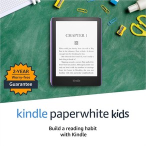 킨들 페이퍼화이트 키즈 영어공부 테블릿 이북리더기 Kindle Papewhite Kids 16GB, 로봇 꿈, 16 GB