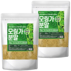 건강중심 모링가 분말, 1kg, 2개