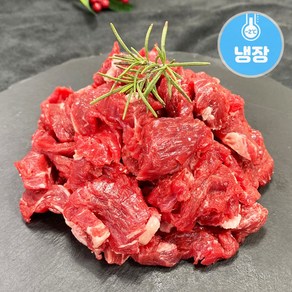 한성미트뱅크 한우 일반 국거리 우시산한우 1등급이상 냉장, 300g, 1개