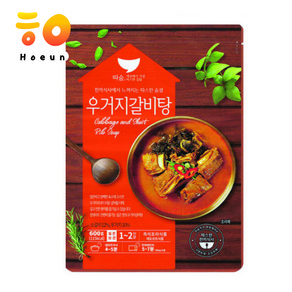 선미 따숨 우거지 갈비탕, 10개, 600g