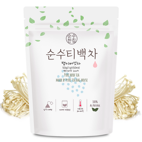 순수한집 팽이버섯차, 1g, 50개입, 1개