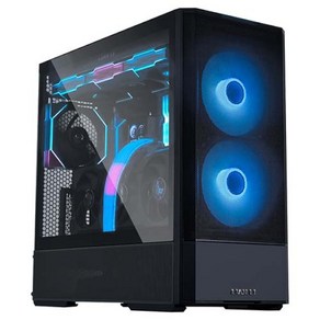 리안리 LANCOOL 207 블랙 (미들타워), 1개, 선택하세요