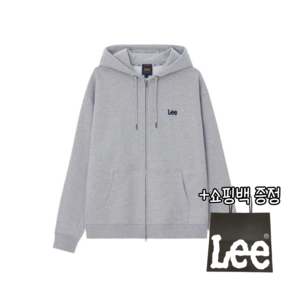 [매장정품/당일출고] Lee 리 스몰 트위치 로고 후드집업 (4colo) + 쇼핑백