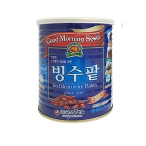 굿모닝서울 빙수팥 850g 통팥 빙수재료 팥빙수, 1개