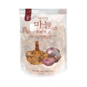 마늘 튀김 슬라이스, 500g, 1개