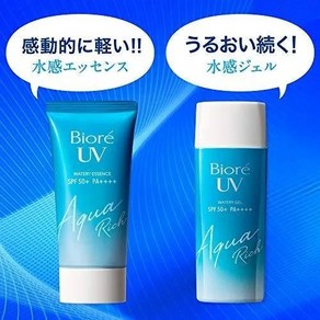 최신상NEW 리뉴얼 비오레 UV 선크림 아쿠아리치 워터리 에센스70g 밀크타입70ml 2종 선케어