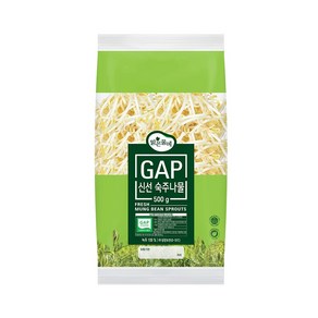 맑은물에 GAP 신선 숙주나물 500g, 1개