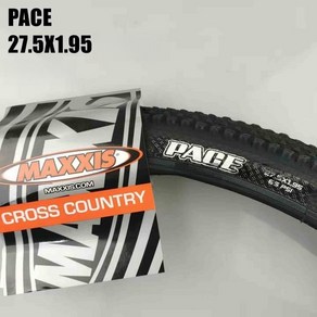 26인치타이어 MAXXIS PACE 자전거 와이어 타이어 산악자전거 펑크 방지 태아 MTB E-BIKE 오리지널 26/27.5/, 27.5x1.95, 1개