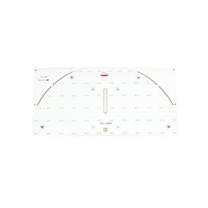 LED모듈 한방설치세트 원형방등용-중_G4(고급형) 기판1장, 백색, 1개
