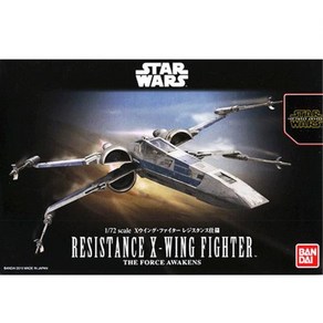 스타워즈 프라모델 X-WING 파이터 조립모형 거실인테리어 프라모델입문, 1개