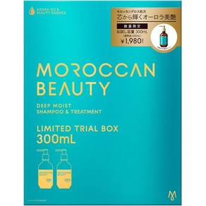 일본직발송 6. MOROCCAN BEAUTY(모로칸 뷰티) 모로칸 뷰티 딥 모이스트 시험 용량 한정 키트 (샴푸 헤어, One Size, One Colo, 1개