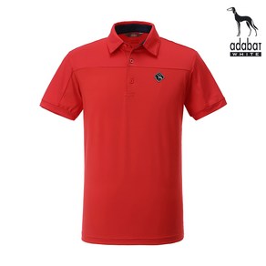(나무) 아다바트화이트 골프티셔츠 (TP)N8M-106 RED 반팔티 골프웨어 폴로티