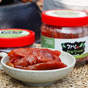 참외짱아치 고추장무침 양념 전통식품 순창 가남, 500g, 1개