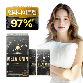 프랑드유로 멜라나이트린 97% 식물성 멜라토닌 함유, 3개, 60정