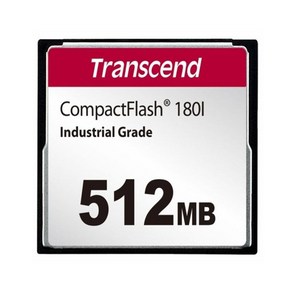 트랜센드 CF카드 산업용 512MB 180I TS512MCF180I, 1개