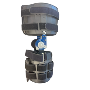 각도조절 병원용 무릎보조기 PCL ACL bace 십자인대보조기 CADENA ROM KNEE BRACE, 우(오른쪽), 1개