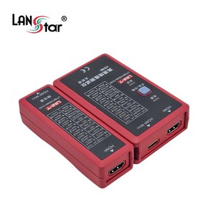 LANstar HDMI/Mini HDMI겸용 테스터기/LS-HD-TESTER19/분리형/케이블의 단선/엉킴/접지/배선오류 등 확인/CONTINUITY/SWEEP 테스트 가능