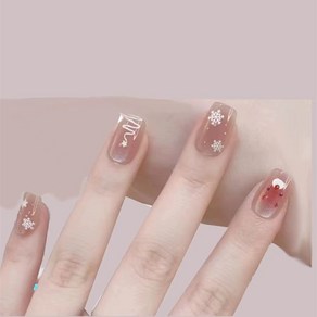 떨샵 자석 마블 네일팁 파츠 셀프네일 붙이는 간편 인조손톱, 1개, NAIL-N638