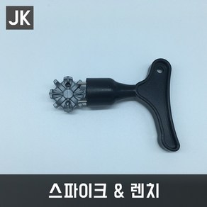 JK 스파이크&렌치 스파이크징 교체 골프용품 필드용품, 스파이크렌치, 1개