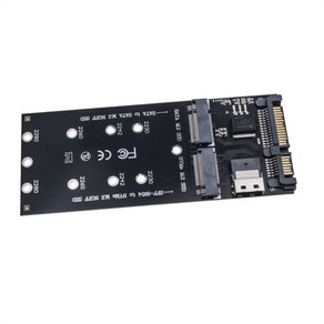 SATA M.2 어댑터 M2 NVME SSD to SFF-8654 CONVERTER 22PIN SATA에서 PC 데스크탑 메인 보드를위한 M2 확장 카드, 한개옵션0, 한개옵션0