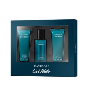 다비도프 쿨워터 맨 EDT 40ml (+샤워젤 50ml+애프터쉐이브 밤 50ml), 1개