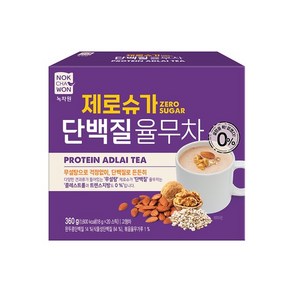 1+1 제로슈가 단백질 율무차 20T + 20T, 2개, 20개입, 18g