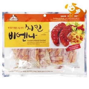 뉴트리오 치킨 비엔나 400g/0884/강아지/애견간식, 1개