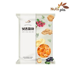 [넛츠피아] 건살구 1kg 터키산 반건조 살구 소프트 무설탕 건과일 말랭이, 1개