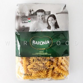 바로니아 푸실리 BARONIA FUSILLI PASTA, 1개, 500g