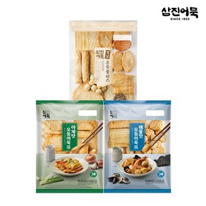 [삼진어묵] 해물모듬+야채모듬+옛날모듬플러스