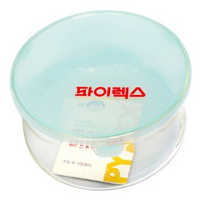 일제 파이렉스 렌지오븐 내열유리 냉장용기 원형-1.3L 1개/블루 (7403B) 유리밀폐 찬통, 1개