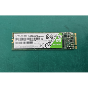 웨스턴디지털 하드디스크 SSD M.2 SATA 2280 컴퓨터 노트북 내장 128G WD Green