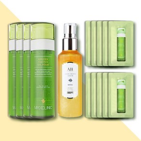 맥스클리닉 선인장 오일폼110g 4개+5g 10개+달바 화이트 트러플 세럼 160ml 1개, 1세트, 650g