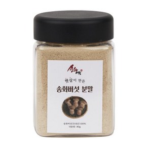 젊은농부 무농약 송화버섯 분말 80g 천연조미료 가루, 1개