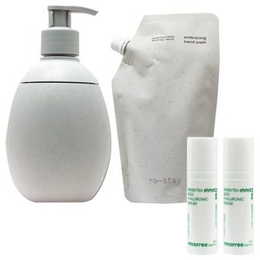 이니스프리 리스테이 임브레이싱 핸드워시 480ml(세트)+(그린티 세럼15mlx2개 증정), 1개, 480ml